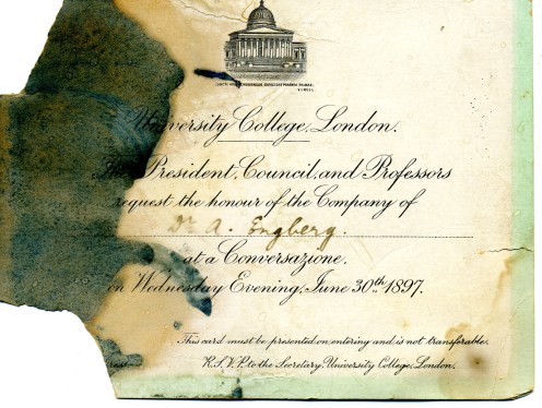 Andrew Engberg-University College Invitation June 30 1897-LR