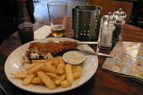 Punch Tavern-fish and chips