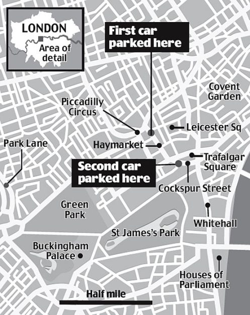 Tiger Tiger Car Bomb Map