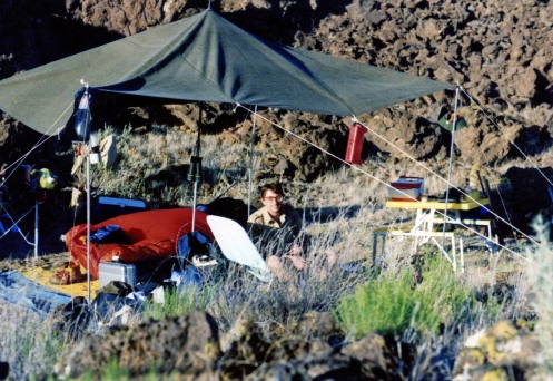 INHL Campsite-Aden Crater 1991