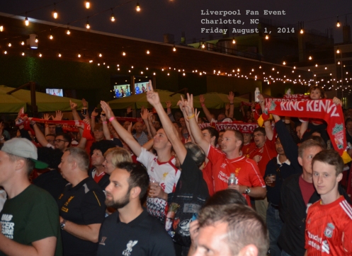 The party heats up as Liverpool legends Robbie Fowler and Ian Rush are introduced to the crowd in Charlotte!